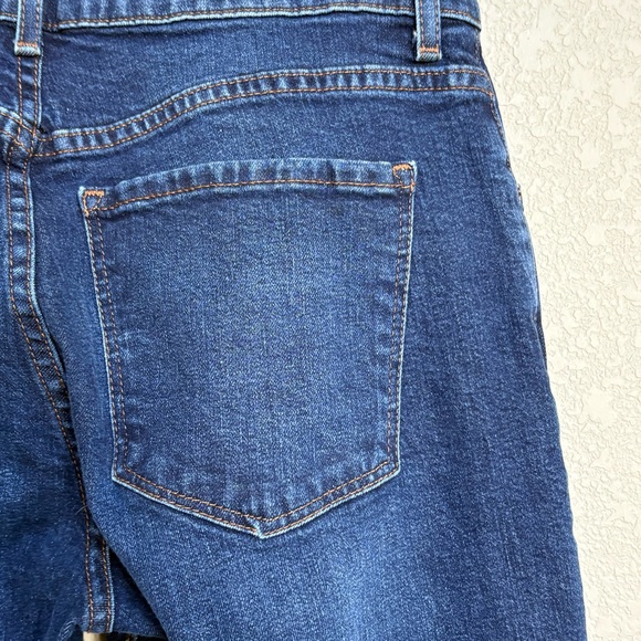 Mott & Bow Boyfriend Dark Blue Jeans Women’s 29 High Rise Classic Straight - Picture 8 of 9